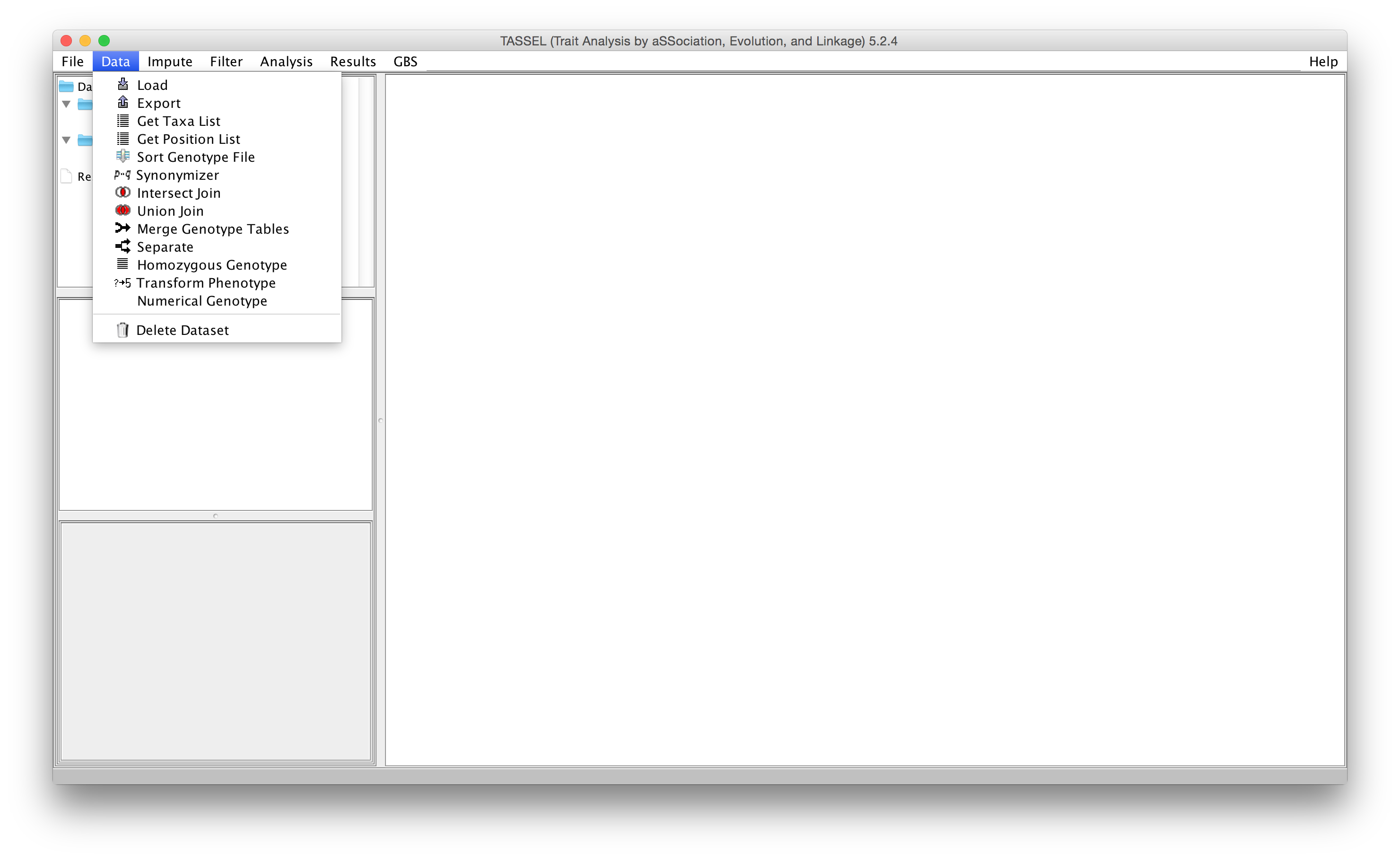 Synonymizer menu